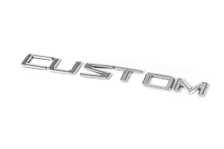 Ford Custom 2013–2022 Nápis Custom (180 × 13 mm) Image
