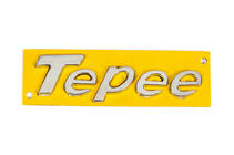 Peugeot Partner Tepee 2008–2018 Nápis Tepee (105 mm x 25 mm) fotografie 2