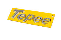 Peugeot Partner Tepee 2008–2018 Nápis Tepee (105 mm x 25 mm) fotografie 1