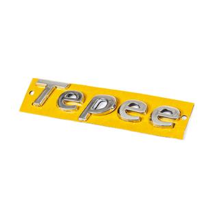 Nápis Tepee (130 mm x 25 mm) Peugeot Partner Tepee 2008–2018 fotografie 1