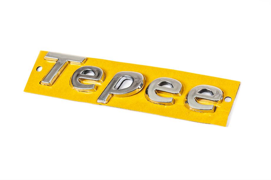 Peugeot Partner Tepee 2008–2018 Nápis Tepee (130 mm x 25 mm) Image