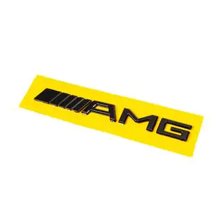 Emblém AMG (20 cm, ABS, černý) fotografie 1