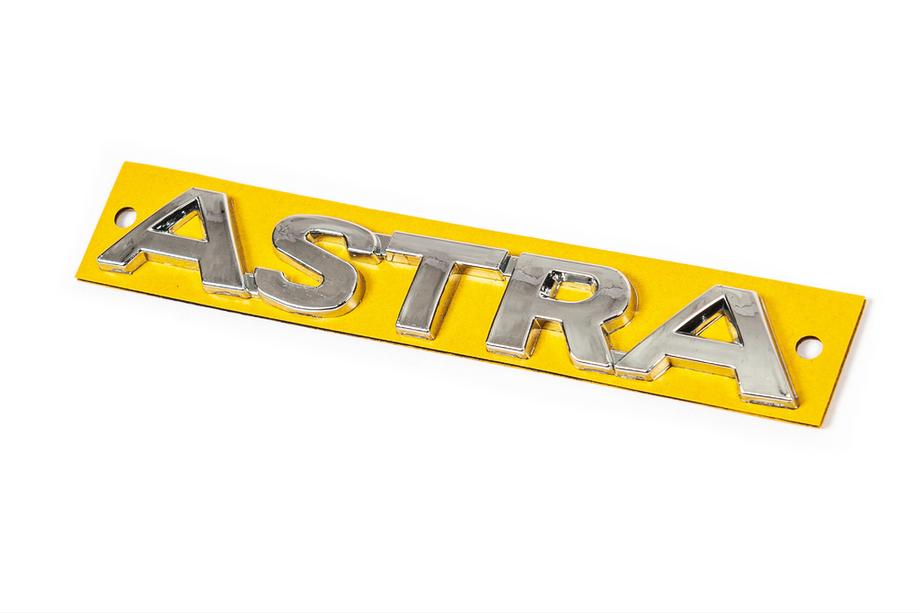 Opel Astra G Classic 1998–2012 Nápis Astra (133 mm × 18 mm) Image