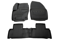 Ford S-Max 2007–2014 Autokoberce Stingray 3D (2011-2014, 4 ks, polyuretan, klips FC2) fotografie 1