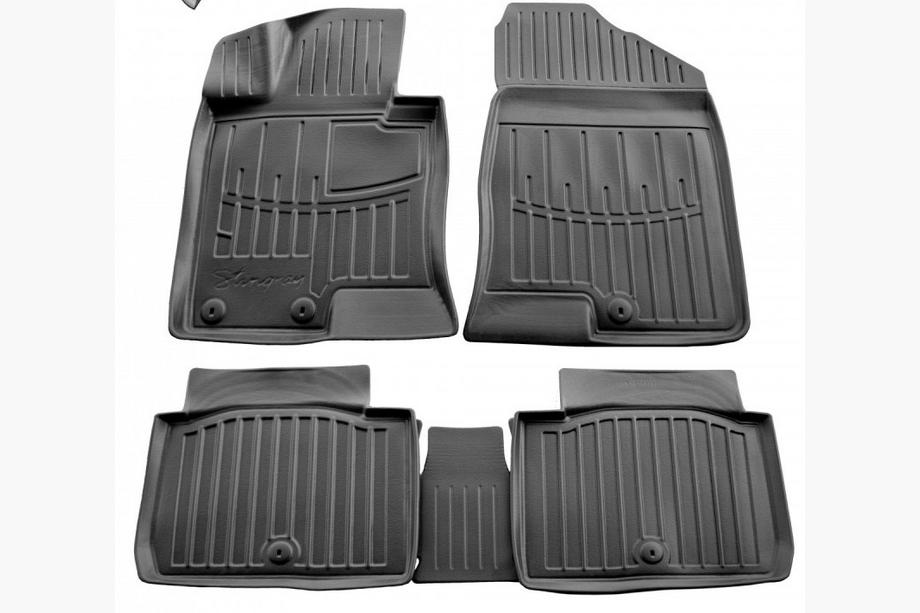 Hyundai Sonata YF 2010–2014 Gumové autokoberce Stingray 3D (5 ks, polyuretan) Image