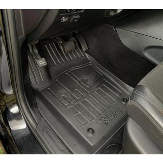 Gumové autokoberce Stingray 3D (5 ks, polyuretan) Jeep Grand Cherokee WK2 2010–2021 fotografie 1