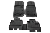 Jeep Wrangler 2007–2017 Gumové autokoberce Stingray 3D (5D, sada 5 ks, polyuretan) fotografie 1