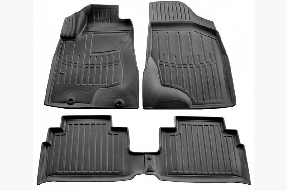 Lexus RX 2003–2009 Gumové autokoberce Stingray 3D (sada 4 ks, polyuretan) Image