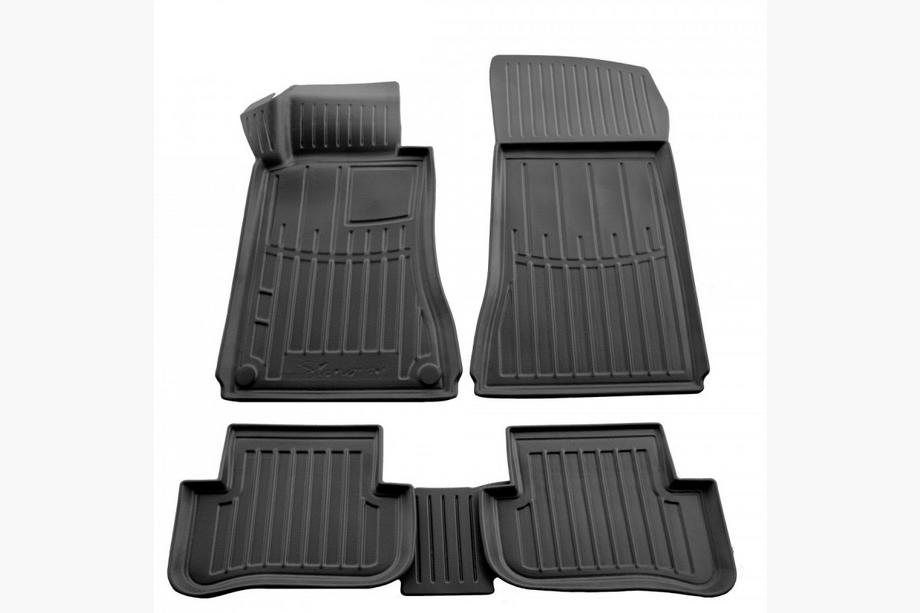 Mercedes C-Class W203 2000–2007 Gumové autokoberce Stingray 3D (5 ks, polyuretan) Image