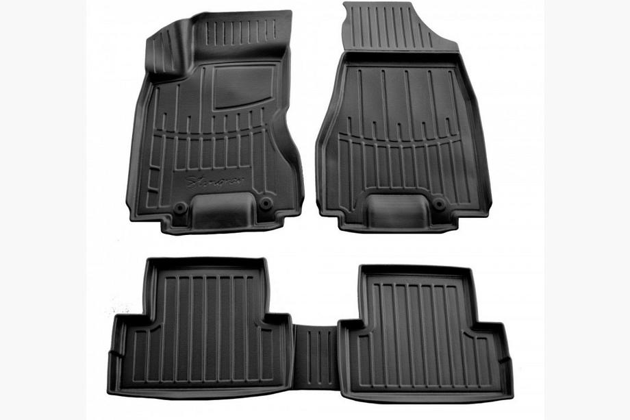 Nissan X-trail T31 2007–2014 Gumové autokoberce Stingray 3D (5 ks, polyuretan) Image