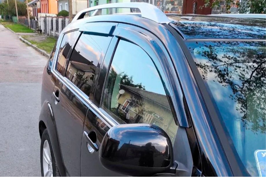 Peugeot 4007 2007–2013 Ofuky oken (4 ks, HIC) Image