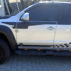 Volkswagen Amarok 2010–2022 Horní lišty dveří (6 ks, ABS) fotografie 3