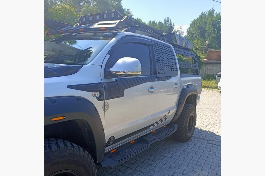 Volkswagen Amarok 2010–2022 Horní lišty dveří (6 ks, ABS) Image