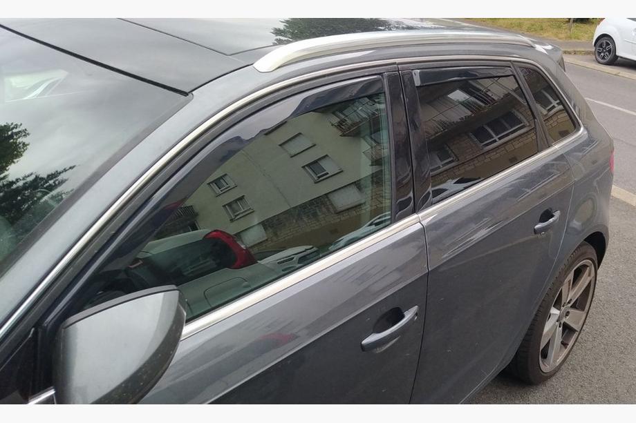Audi A3 2012–2020 Vložné ofuky oken Sportback (Esa, 4 ks) Image
