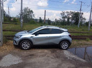 Renault Captur 2013–2019 Střešní ližiny Skyport (matná šedá) fotografie 1