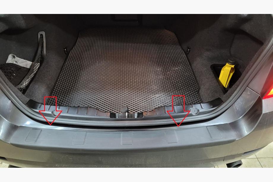 BMW řada 5 F10/F11 2010–2016 Zadní difuzor na zadní nárazník Esa (Sedan, ABS) Image