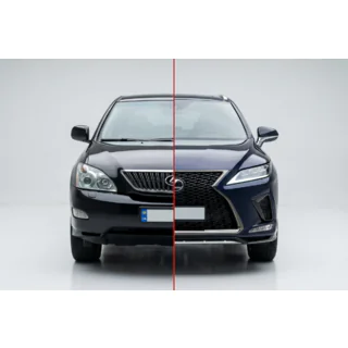 Facelift sada pro rok 2021 (nárazník, přední světlomety, zadní světla) Lexus RX 2003–2009 fotografie 1