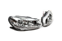 Volkswagen Golf 6 2008–2014 Přední světlomety Silver (2 ks, LED) fotografie 3