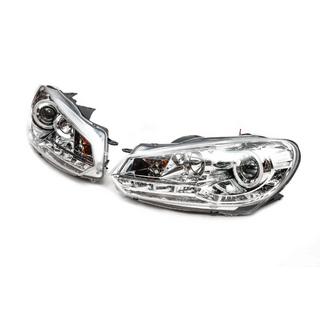Přední světlomety Silver (2 ks, LED) Volkswagen Golf 6 2008–2014 fotografie 1