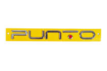 Fiat Punto Grande/EVO 2006–2018 Nápis Punto pro EVO (červená tečka, 2037a) fotografie 1