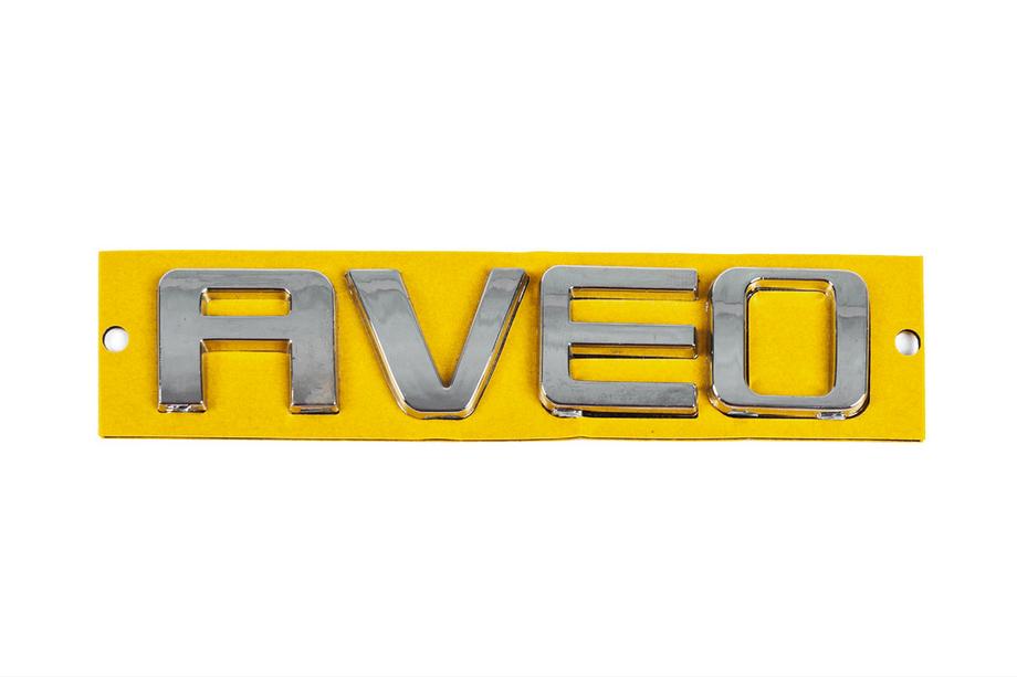 Chevrolet Aveo T200 2002–2008 Emblém s nápisem AVEO 96462533 (115 × 23 mm) Image