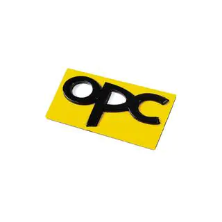 Emblém OPC 36 × 85 mm (černý) fotografie 2