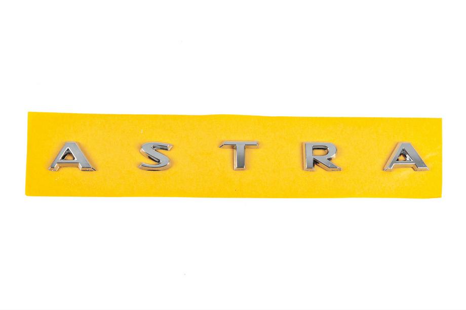 Opel Astra J 2009–2015 Nápis Astra 177227AJ (225 × 16 mm) Image