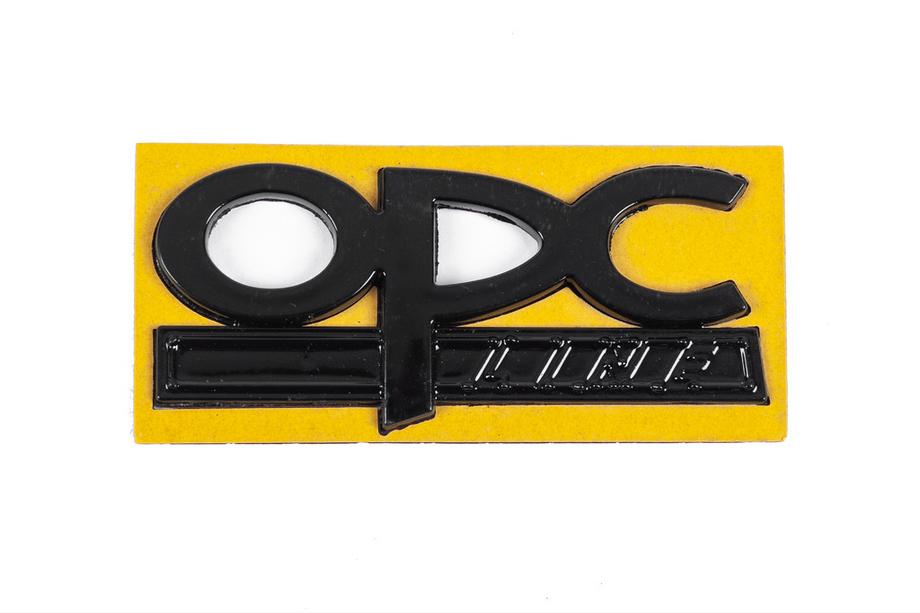 Opel Emblém OPC Line 32 mm x 85 mm (černý) Image