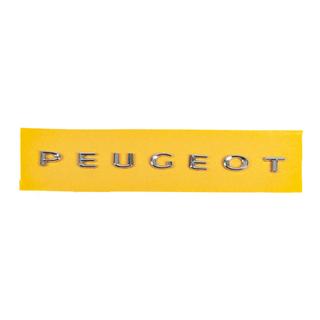 Nápis Peugeot (201 mm × 12 mm)
