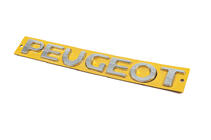 Peugeot 307 2001–2008 Nápis Peugeot 8665.C0 (223 × 25 mm) fotografie 2