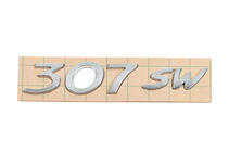 Peugeot 307 2001–2008 Nápis 307 SW (175 mm x 30 mm) fotografie 1