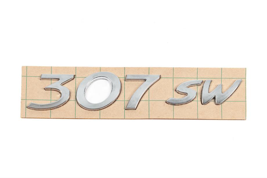 Peugeot 307 2001–2008 Nápis 307 SW (175 mm x 30 mm) Image