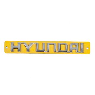 Nápis Hyundai (130 mm × 20 mm) Hyundai Accent 2006–2010 fotografie 1