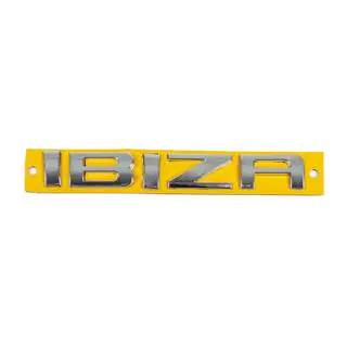 Nápis Ibiza (125 × 18 mm) Seat Ibiza 2002–2009 fotografie 1