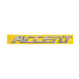 Nápis Accent (155 × 18 mm) Hyundai Accent 2006–2010 fotografie 1