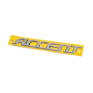 Nápis Accent (155 × 18 mm) Hyundai Accent 2006–2010 fotografie 2