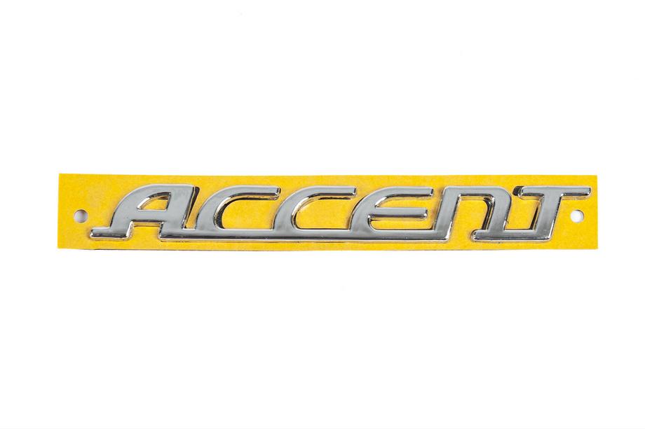 Hyundai Accent 2006–2010 Nápis Accent (155 × 18 mm) Image