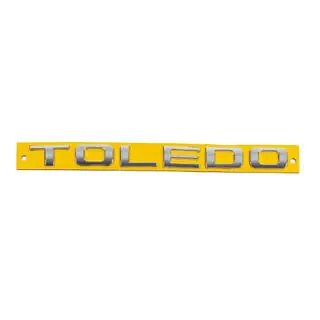 Nápis Toledo 210 mm × 17 mm Seat Toledo 2012–2019 fotografie 1