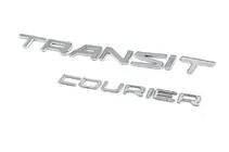 Ford Courier 2014–2023 Nápis Transit Courier (270 × 50 mm) fotografie 2