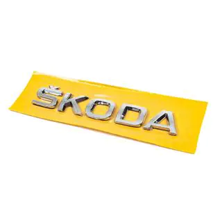 Nápis Skoda 5JA853687 (155×27 mm) fotografie 2