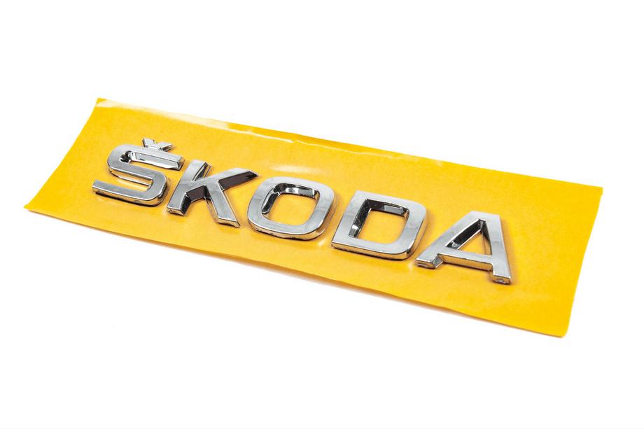 Skoda Nápis Skoda 5JA853687 (155×27 mm) Fotografie 2