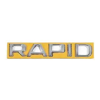 Nápis Rapid (130 mm x 22 mm) fotografie 1