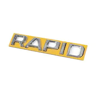 Nápis Rapid (130 mm x 22 mm) fotografie 2