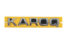 Skoda Karoq 2018– Nápis Karoq (148 mm × 25 mm) fotografie 1