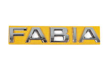 Skoda Fabia 2014–2021 Nápis Fabia (130 mm x 22 mm) fotografie 1