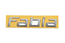 Skoda Fabia 2007–2014 Nápis Fabia (125 mm x 25 mm) fotografie 1