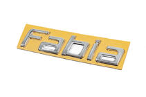 Skoda Fabia 2007–2014 Nápis Fabia (125 mm x 25 mm) fotografie 2