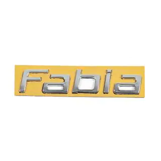 Nápis Fabia (125 mm x 25 mm) fotografie 1