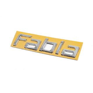 Nápis Fabia (125 mm x 25 mm) Skoda Fabia 2007–2014 fotografie 2