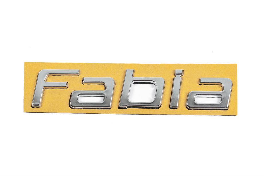 Skoda Fabia 2007–2014 Nápis Fabia (125 mm x 25 mm) Image